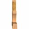 Ekena Millwork Davenport Rough Sawn Timber Gable Bracket, Western Red Cedar, 96"W x 44"H x 6"D x 6"F, 11/12 Pitch GBW096X44X0606DAV00RWR - alternate 4